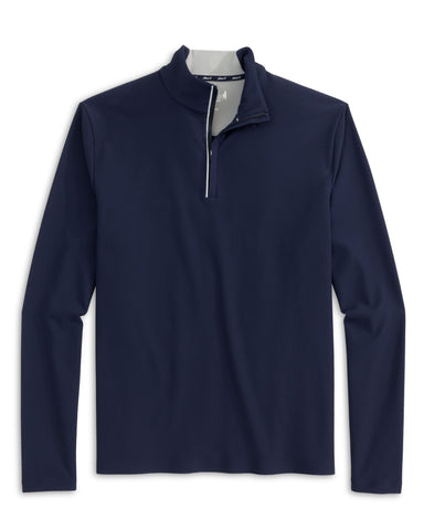 Hoppin 1/4 Zip Pullover - Navy