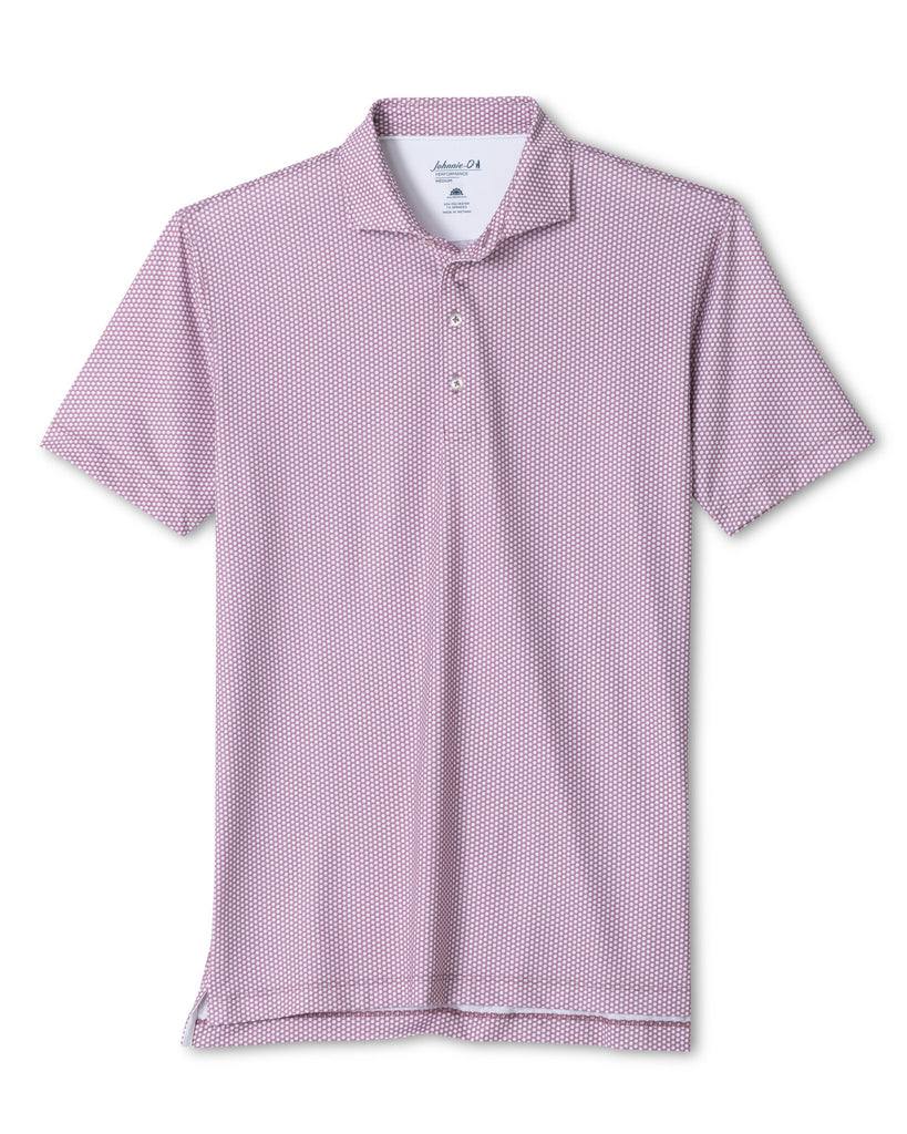 A&M Hex Polo - Maroon