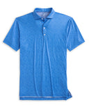 Plumeria Printed Featherweight Performance Polo - Palisades