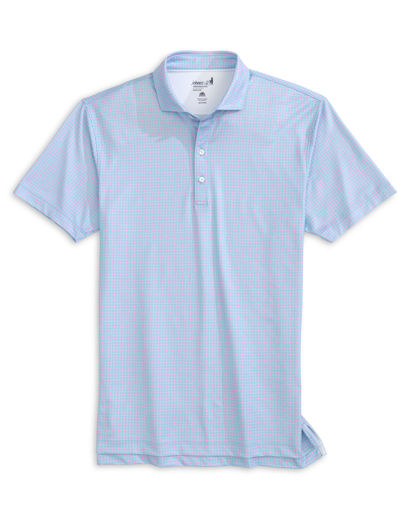 Julio Printed Performance Polo - Maliblu