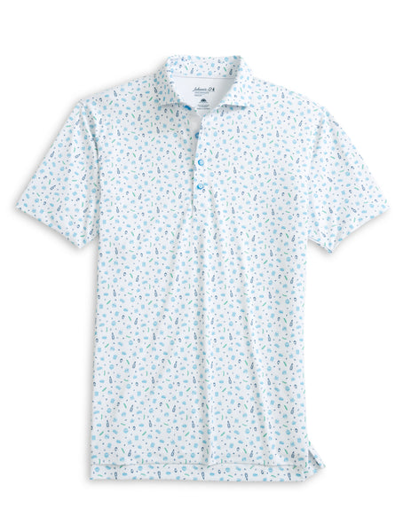 Burgers N Beers Polo - White