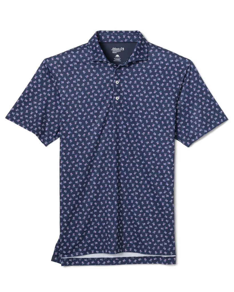 USA Performance Polo - Navy