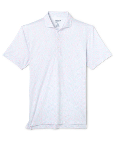 Pip Floral Performance Polo - Kona