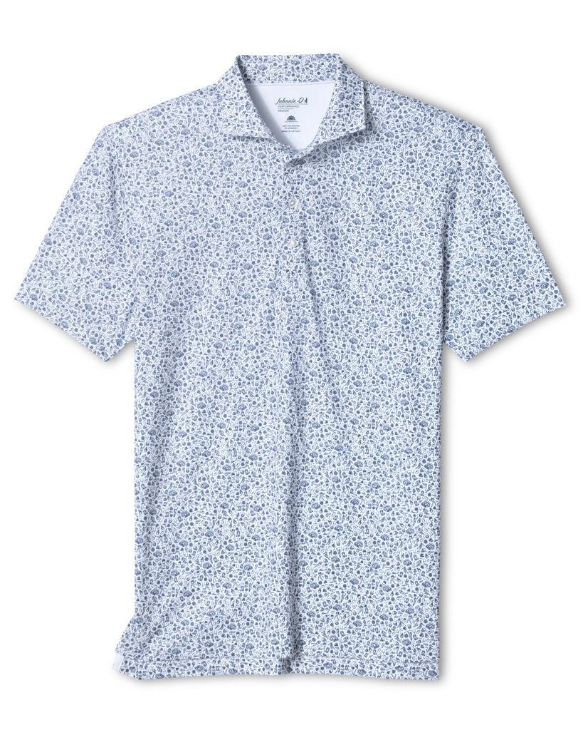 Gridiron Performance Polo - Midnight Navy