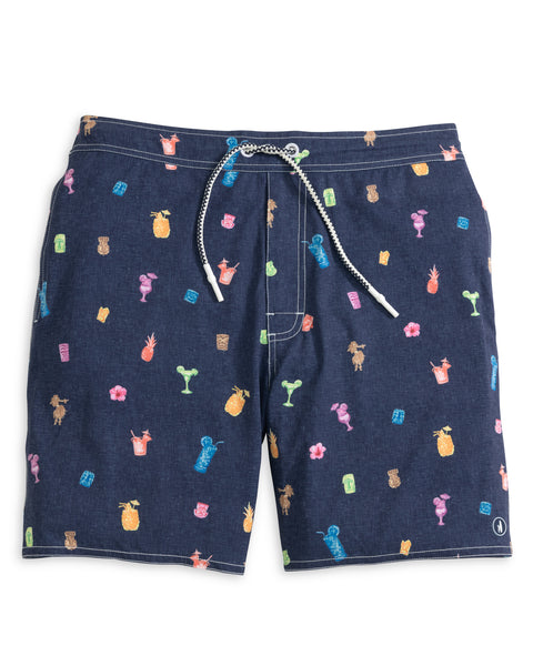 Kanaloa 7" Swim Trunks - Navy