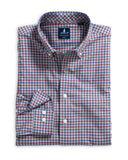 Chatham Gingham Performance Button Down - Gray