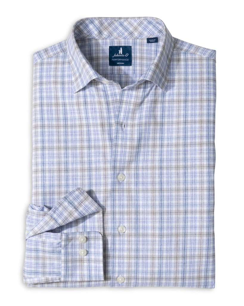 Chelsea Pane Performance Button Down - White