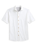 Surfsucker Short Sleeve Button Down - White