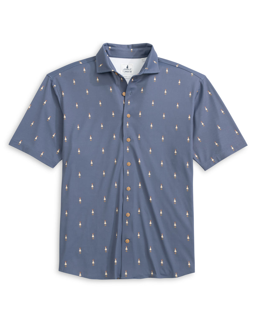 Hula Dance Performance Polo - Navy