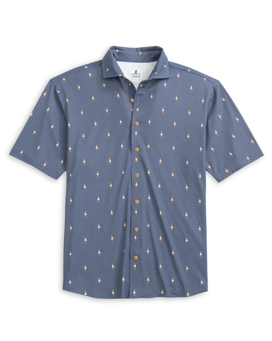 Hula Dance Performance Polo - Navy