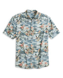 Almanzo Short Sleeve Button Down - Laguna Blue