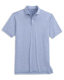 Beau Striped Performance Polo - Verbena