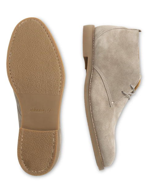 J-Flex Chukka Leather Shoes - Stone