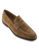 J-Flex Penny Suede Loafers - Whiskey