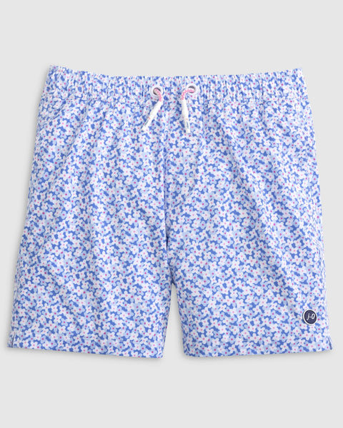 Boys Every Daisy Half Elastic 7" Swim Trunks - Maliblu