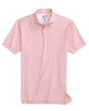 Teo Printed Performance Polo - Lobster
