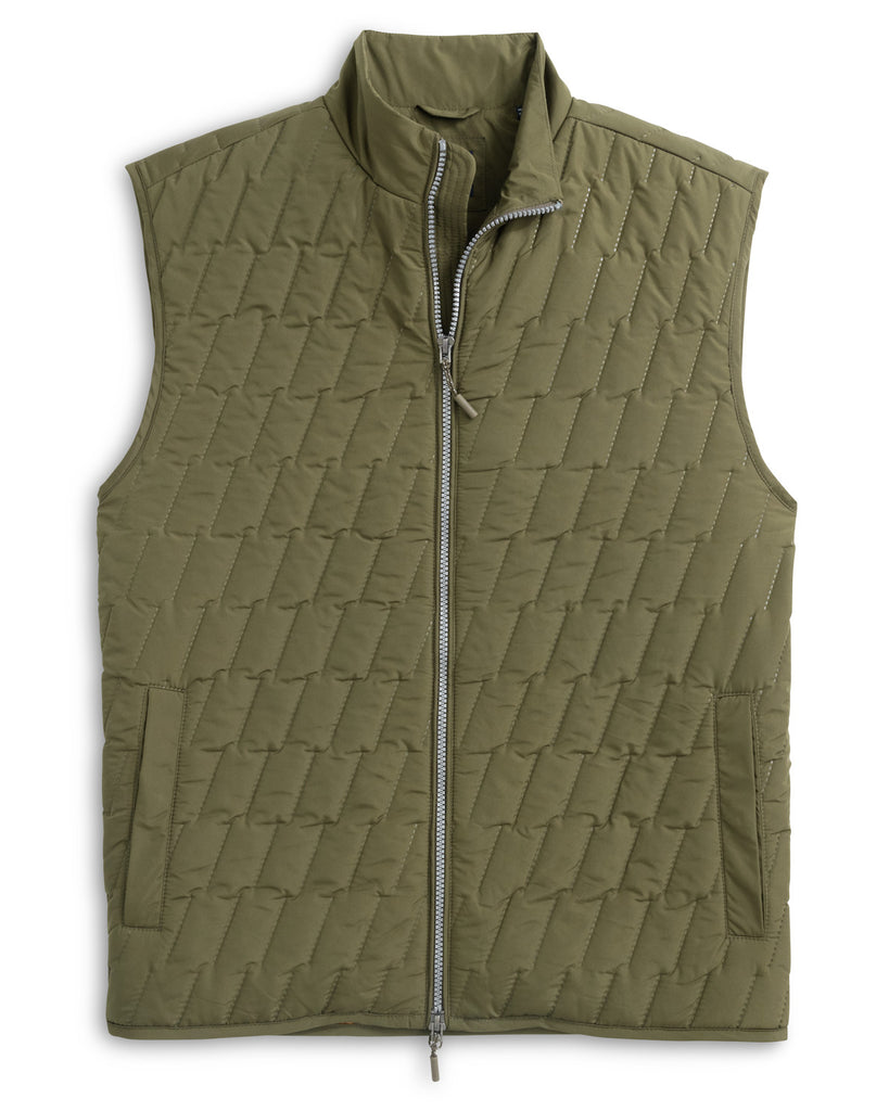 Belfry Quilted Puffer Vest - Mangrove