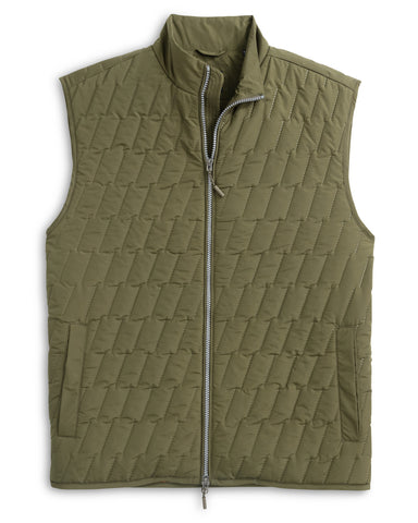 Belfry Quilted Puffer Vest - Mangrove