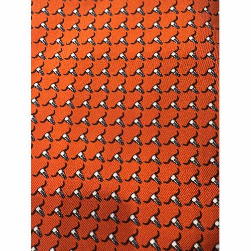 Grab 'Em By The Horns Bow Tie - Orange