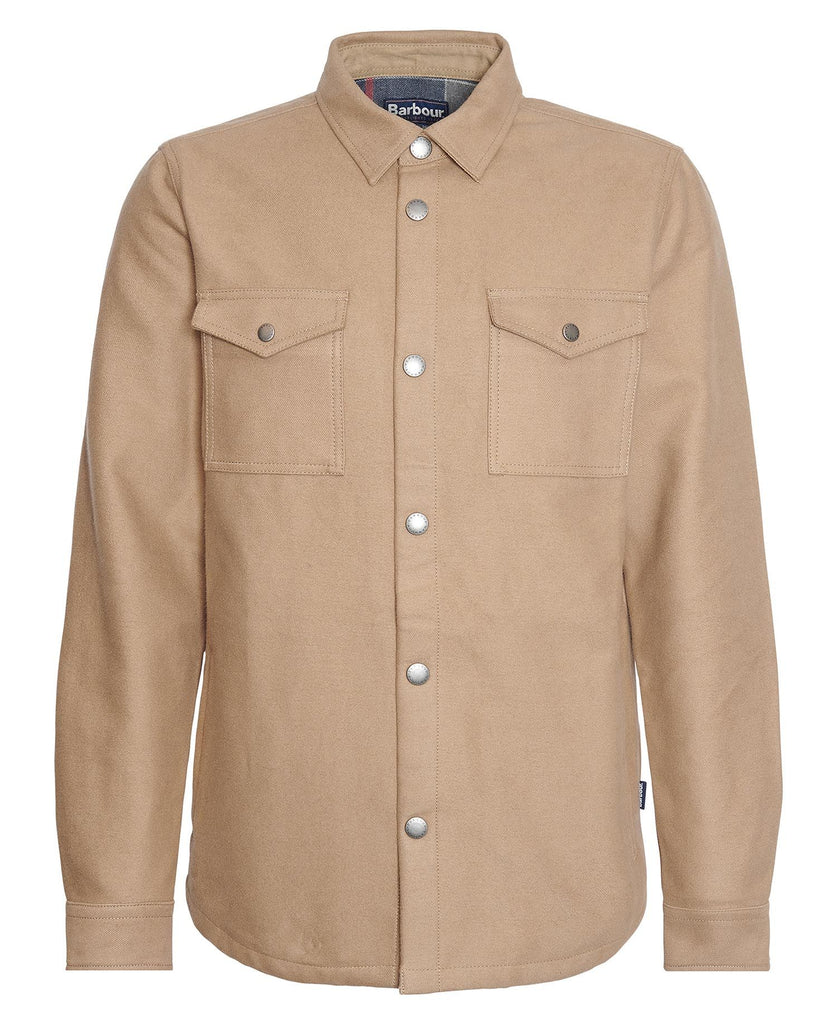 Barbour Carrbridge Tailored Overshirt - Military Brown