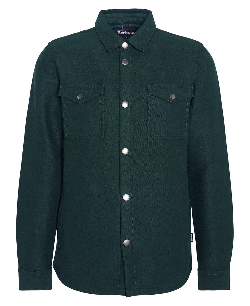 Barbour Carrbridge Tailored Overshirt - Seaweed