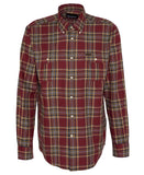 Barbour Singsby Thermo Weave Shirt - Merlot