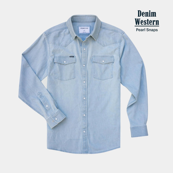 The Marfa Western Denim Shirt