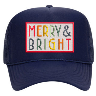 Merry & Bright Patch Trucker Hat