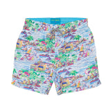 Island Living Cyclist Swim Trunk - Multi
