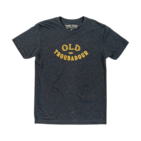 Old Troubadour T-Shirt - Charcoal