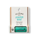 Olivina Men Olive Oil Lip Balm Juniper Mint