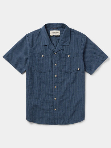 The Channel Cat Original Short Sleeve - Blue & Gray