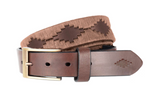 Polo Belt - Bordado Brown