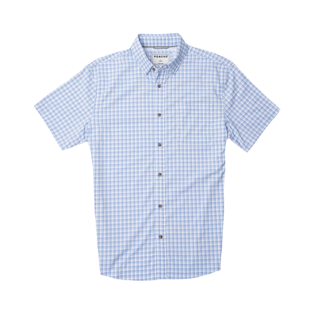 The Blue Runner Ultra-Lite Short Sleeve - Blue and White