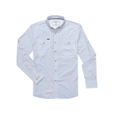 The Catfish Original Long Sleeve - Blue and Grey Plaid