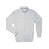 The Johnson City Ultra-Lite Long Sleeve - Grey and White Plaid