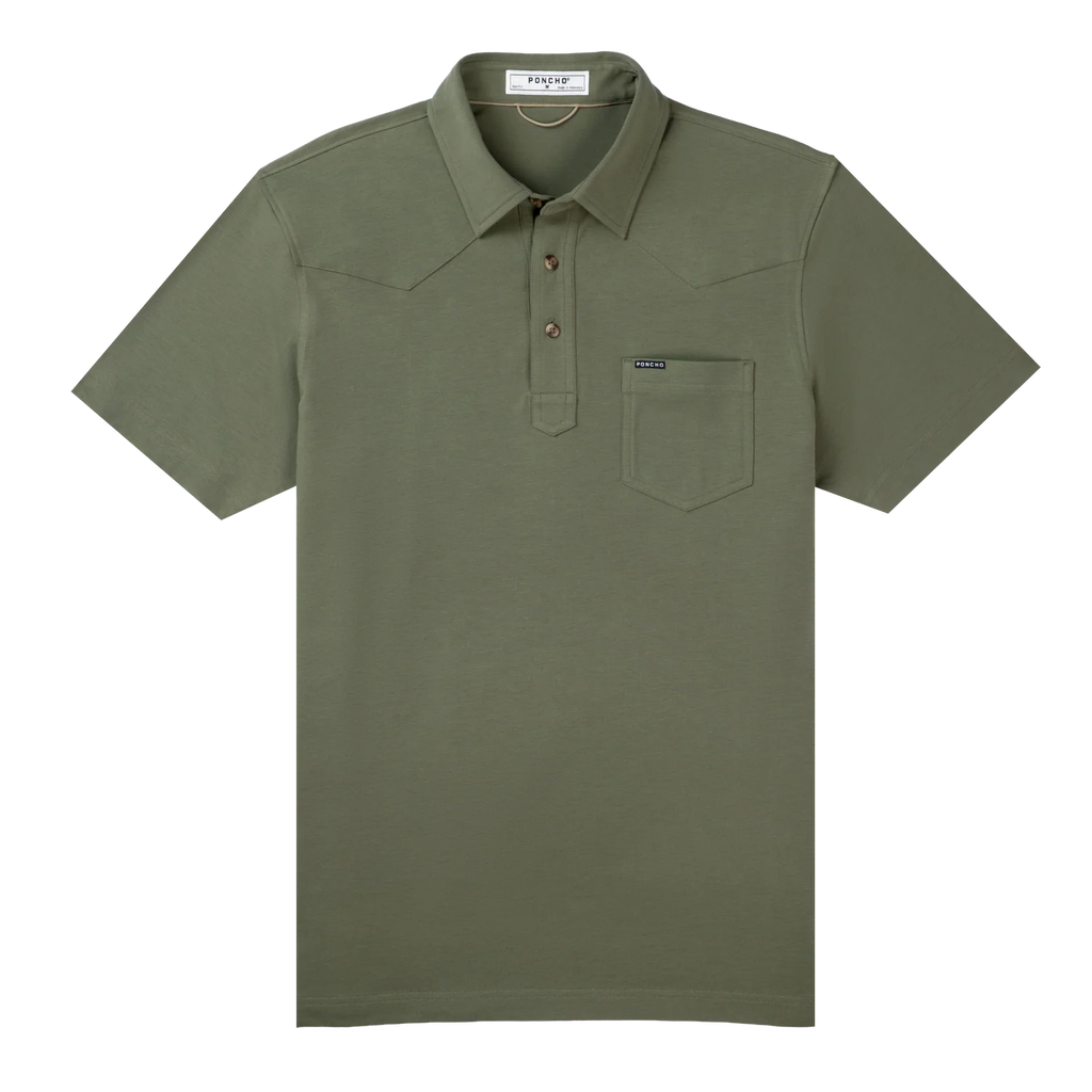 The Jalapeno Cream Cheese Western Field Polo - Four Leaf Clover