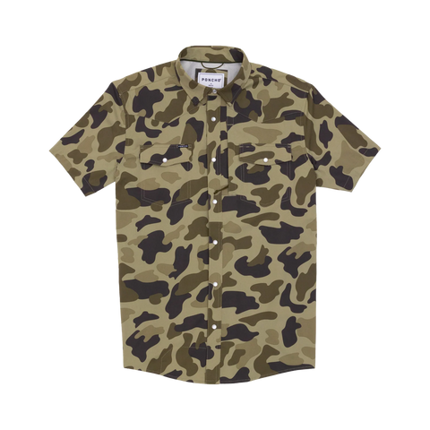 Original Camo Needlepoint Key Fob