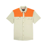 The Thomasville Original Tuff-Thread Short Sleeve - Tan with Blaze Patch
