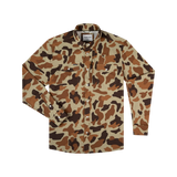 The White Wing Western Long Sleeve - Duck Camo