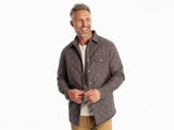 Quilted Shacket - Charcoal