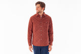 Quilted Shacket - Firewood