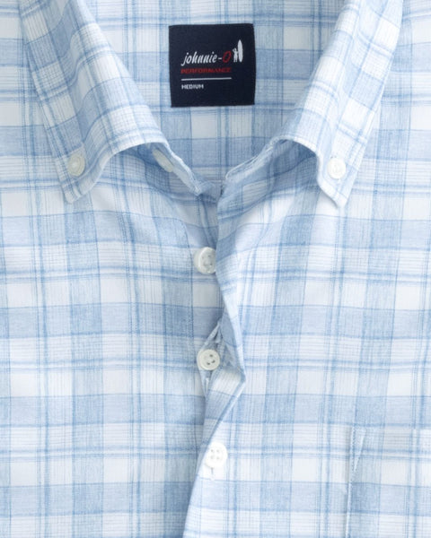 Rawland Button Up-Laguna Blue