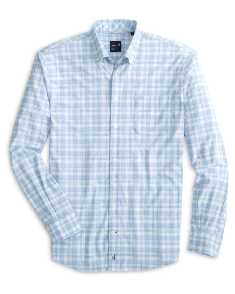 Rawland Button Up-Laguna Blue