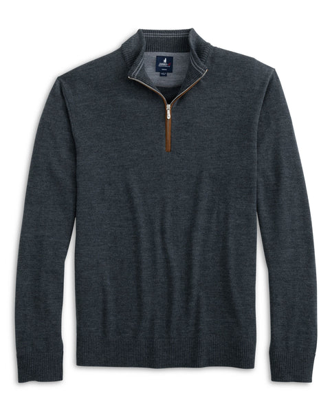 Raynor 1/4 Zip Pullover - Smoke