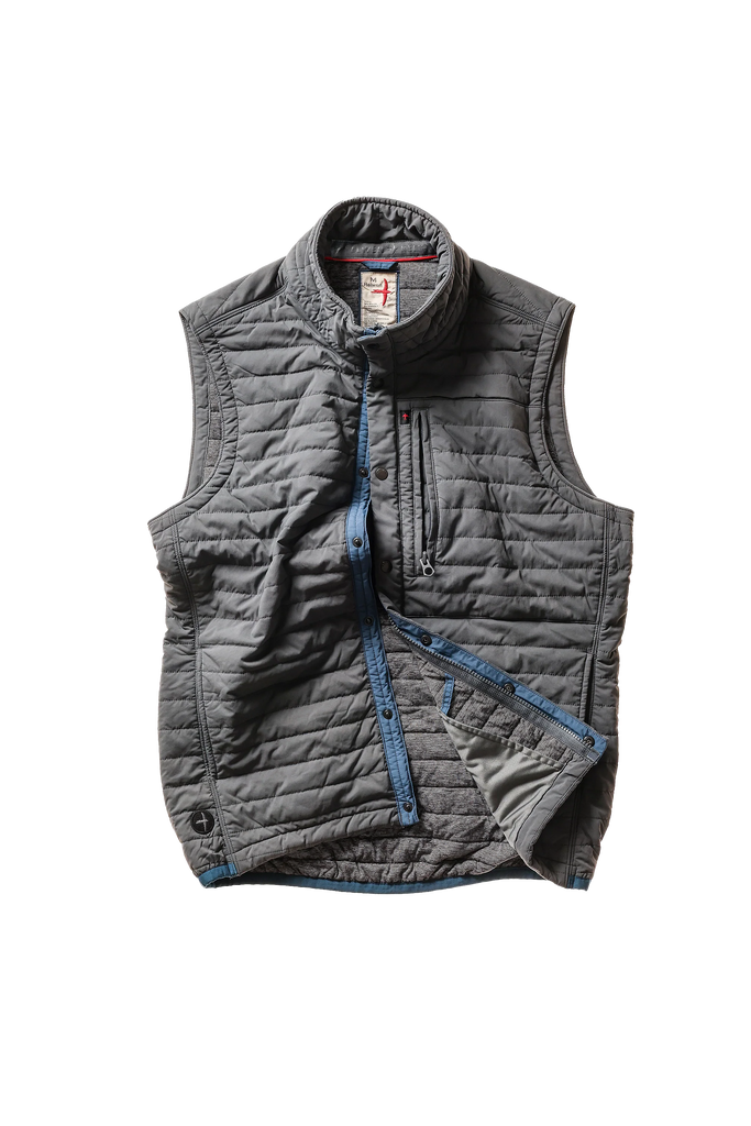 Windzip Vest - Charcoal