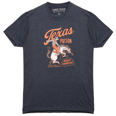Texas Prison Rodeo T-Shirt - Navy