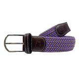 The Big Easy Two Toned Woven Stretch Belt