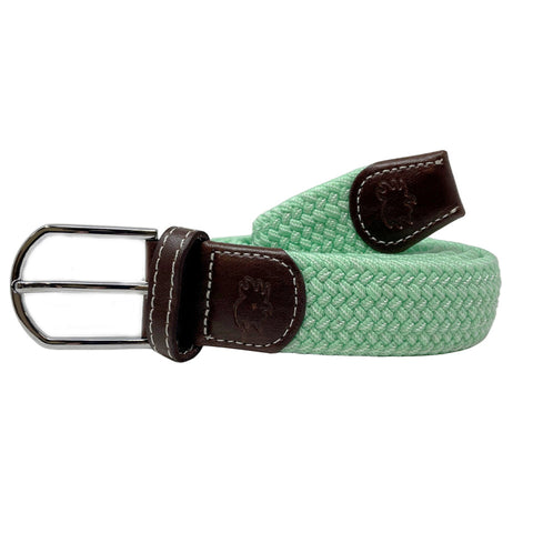The Nassau Two Toned Woven Stretch Belt