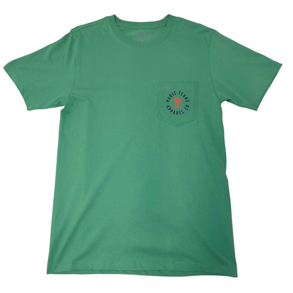 Rush Hour in West Texas Pocket T-Shirt - Pine